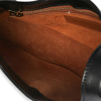 Saint Laurent Black Smooth Calfskin Le Fermoir Hobo Handbag av