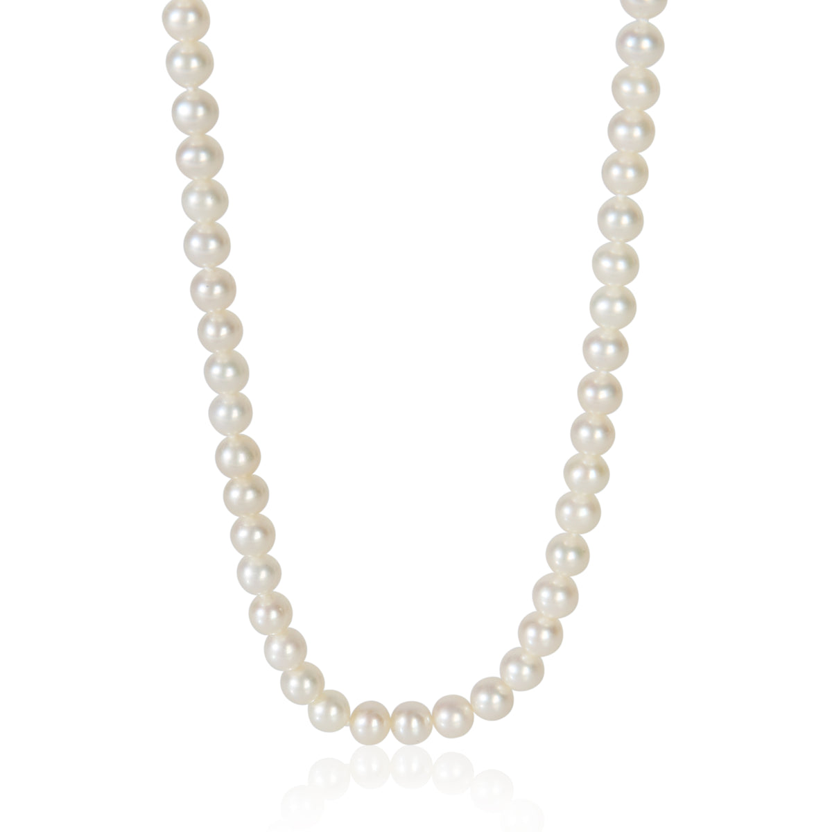Sterling Silver Pearl Ziegfeld Necklace