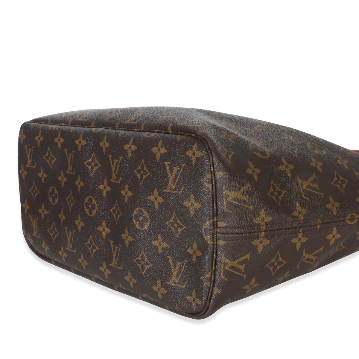 Louis Vuitton Monogram Canvas Neverfull MM Handbag clasp