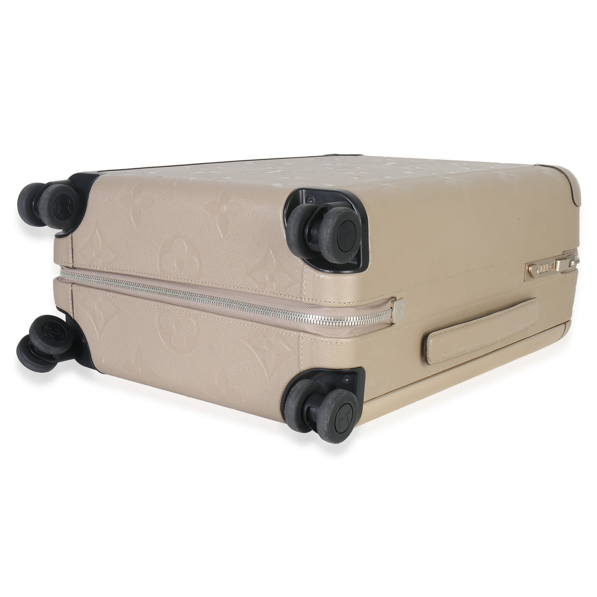 Louis Vuitton Tourterelle Monogram Empreinte Horizon 55 Handbag clasp