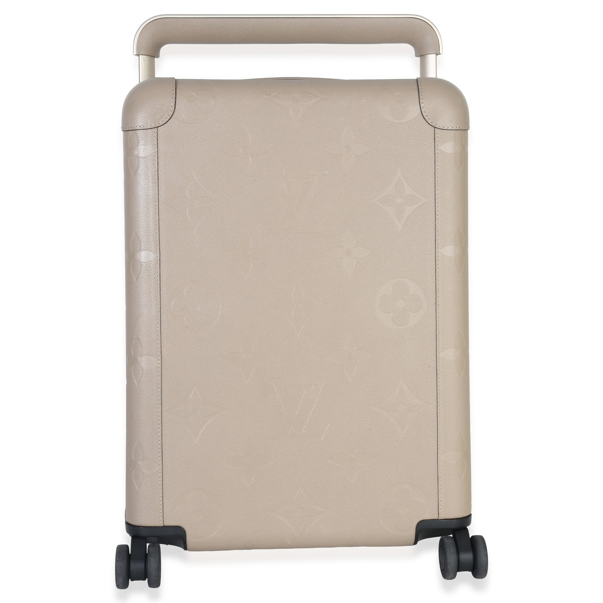 Louis Vuitton Tourterelle Monogram Empreinte Horizon 55 Handbag fv