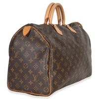 Louis Vuitton Monogram Canvas Speedy 40 Handbag pv