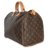 Louis Vuitton Monogram Canvas Speedy 40 Handbag sv