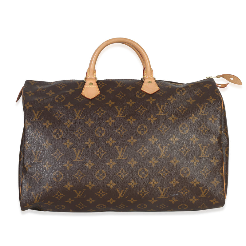 Monogram Canvas Speedy 40