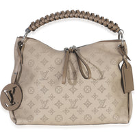 Louis Vuitton Galet Monogram Mahina Beaubourg Hobo MM Handbag fv