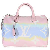 Louis Vuitton Pastel Monogram Canvas Escale Speedy Bandouliere 30 Handbag fv