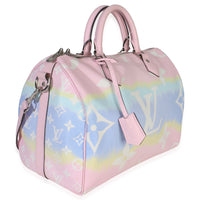 Louis Vuitton Pastel Monogram Canvas Escale Speedy Bandouliere 30 Handbag pv