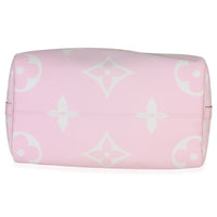 Louis Vuitton Pastel Monogram Canvas Escale Speedy Bandouliere 30 Handbag stamp