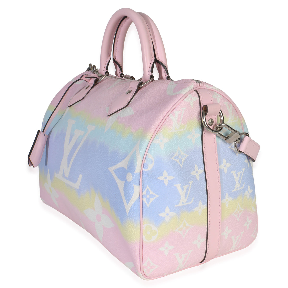 Louis Vuitton Pastel Monogram Canvas Escale Speedy Bandouliere 30 Handbag sv