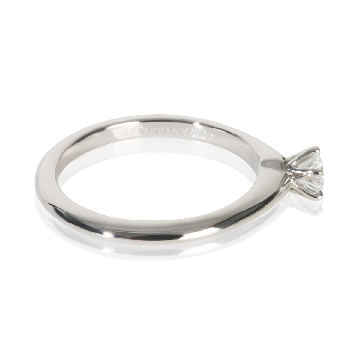 Tiffany & Co. 0.21 ct Round Brilliant Diamond Engagement Ring sv