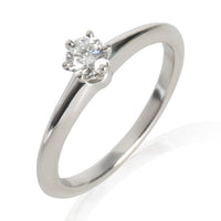 Tiffany & Co. 0.21 ct Round Brilliant Diamond Engagement Ring bv