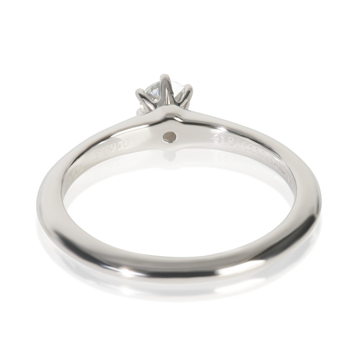 Tiffany & Co. 0.21 ct Round Brilliant Diamond Engagement Ring pv