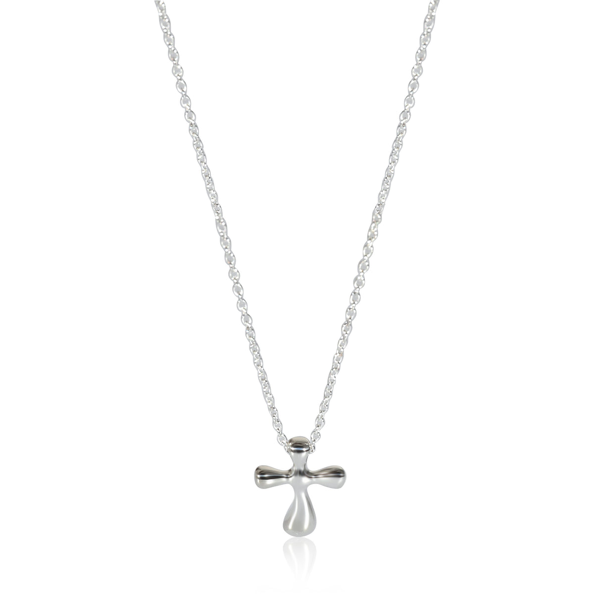 Tiffany & Co. Sterling Silver  Paloma Picasso Cross Pendant fv