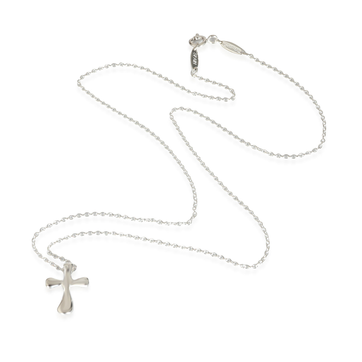 Tiffany & Co. Sterling Silver  Paloma Picasso Cross Pendant pv