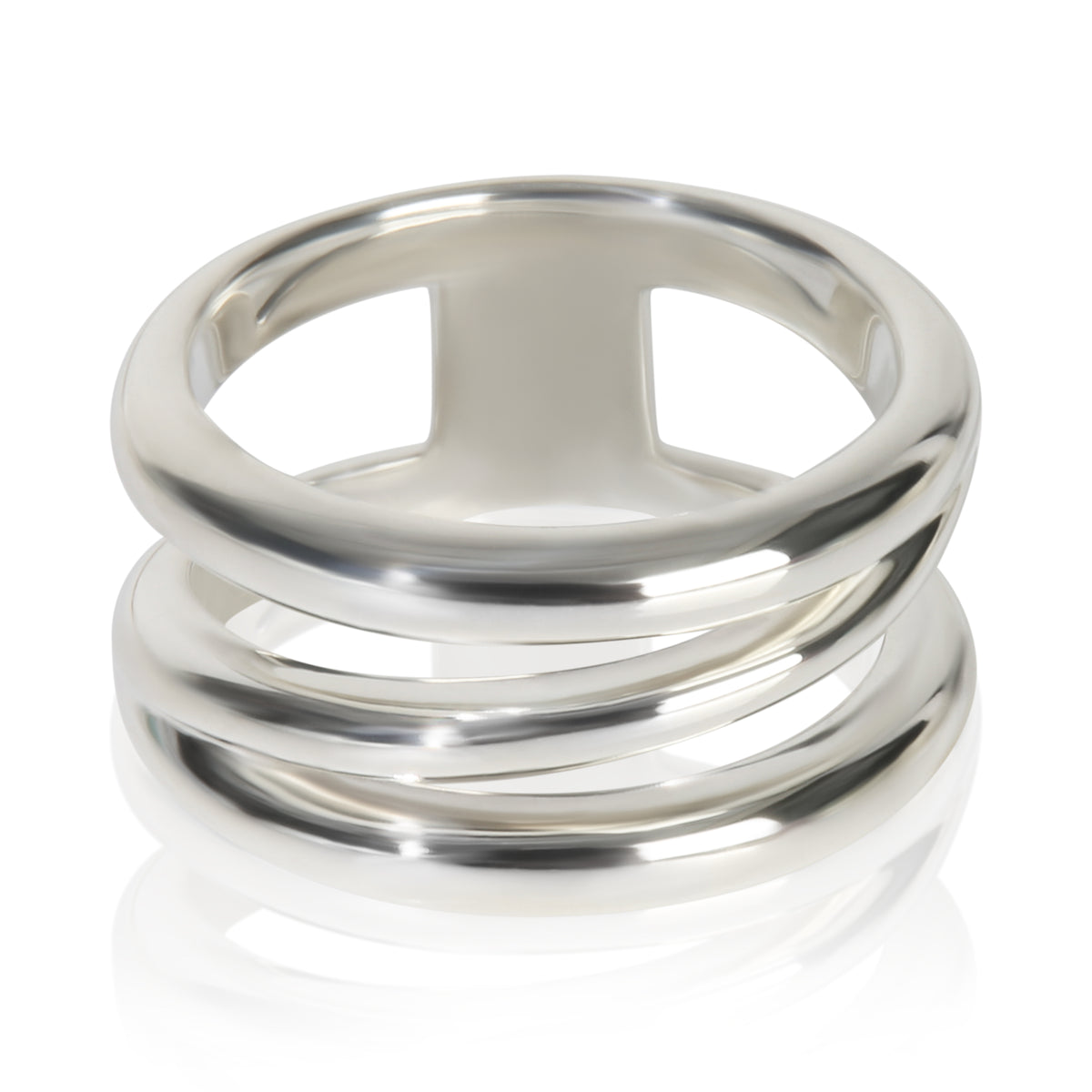 Sterling Silver  Zigzag Ring