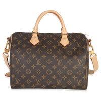 Monogram Canvas Speedy Bandouliere 30