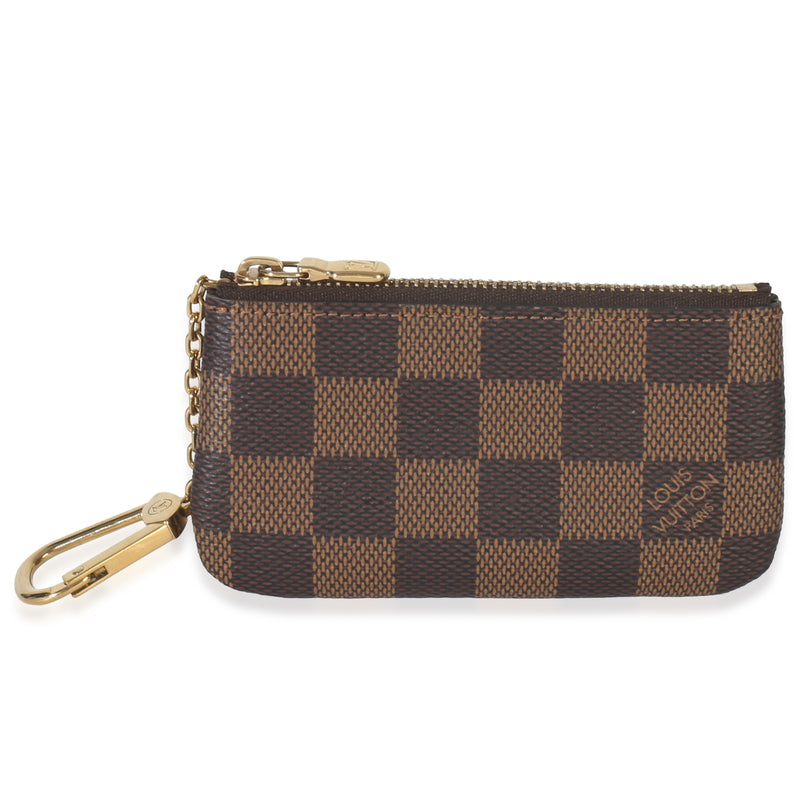 Louis Vuitton Damier Ebene Canvas Key Pouch fv