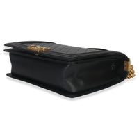 Chanel Black Quilted New Medium Boy Handbag Handbag box