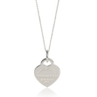 Sterling Silver  Return To Tiffany Pendant