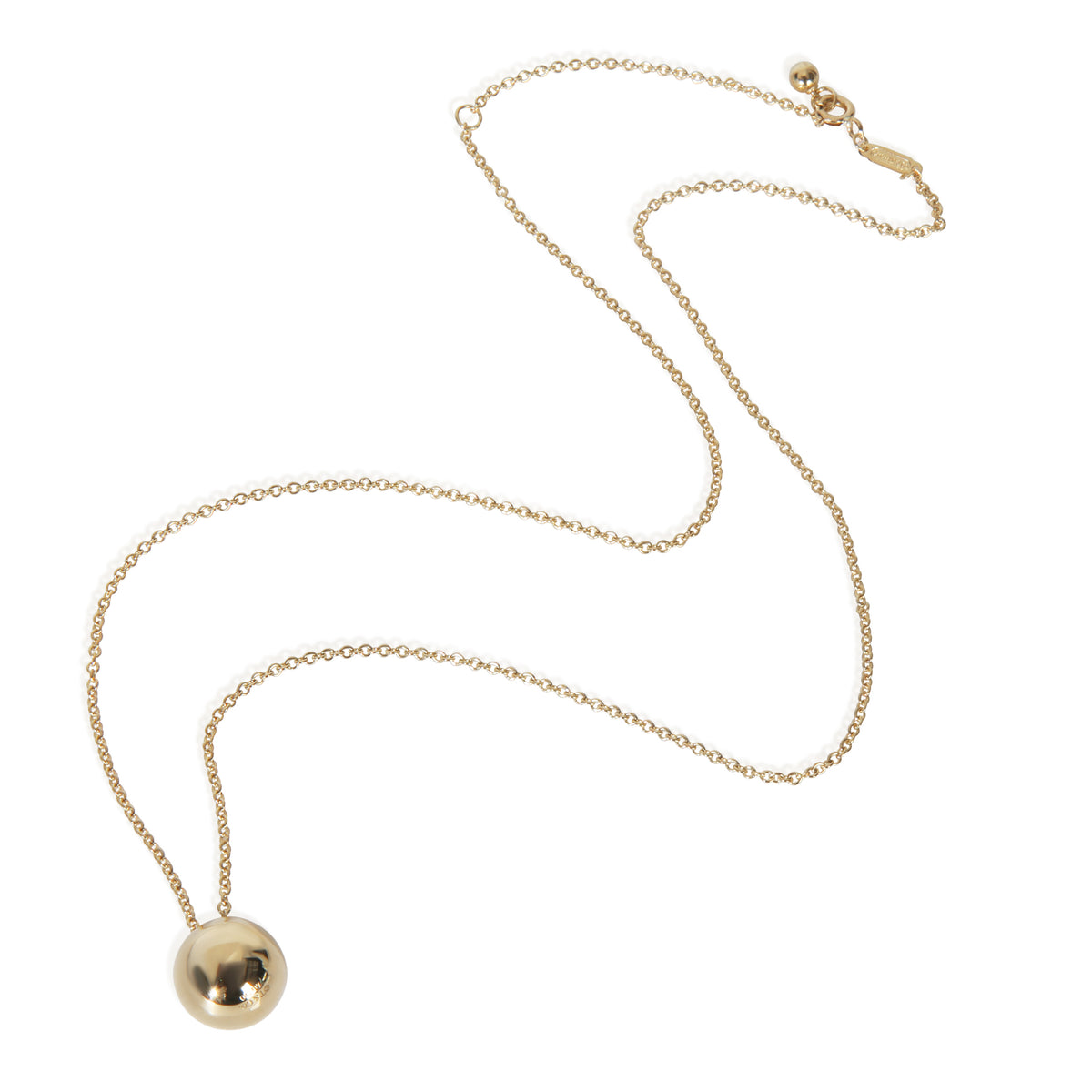 Tiffany & Co. Yellow Gold  HardWear Ball Pendant pv