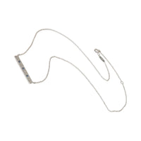 Tiffany & Co. Sterling Silver Sapphire Atlas Pendant pv