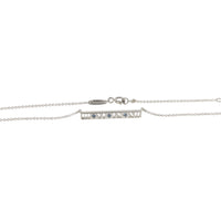 Tiffany & Co. Sterling Silver Sapphire Atlas Pendant sv