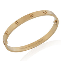 Yellow Gold  Love Bracelet