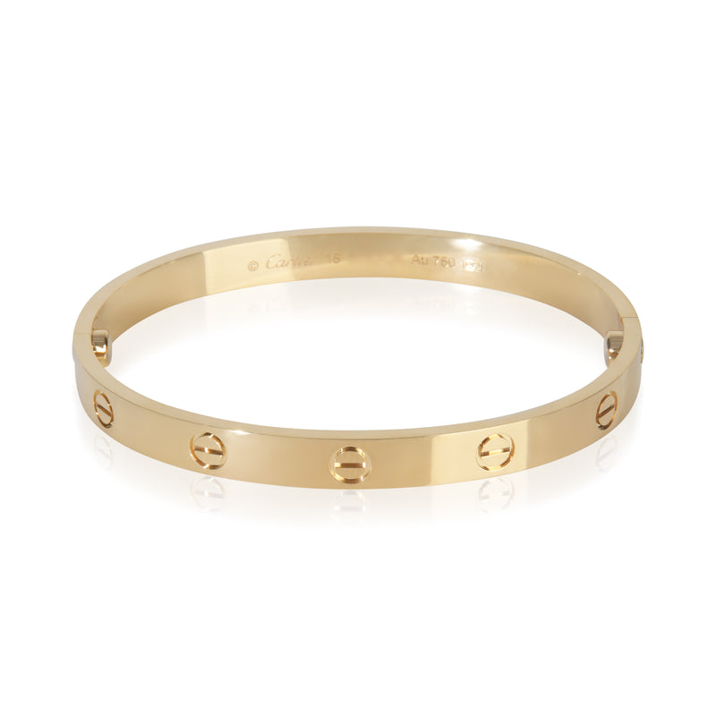 Yellow Gold  Love Bracelet