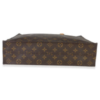 Louis Vuitton Monogram Canvas Sac Plat Handbag stamp