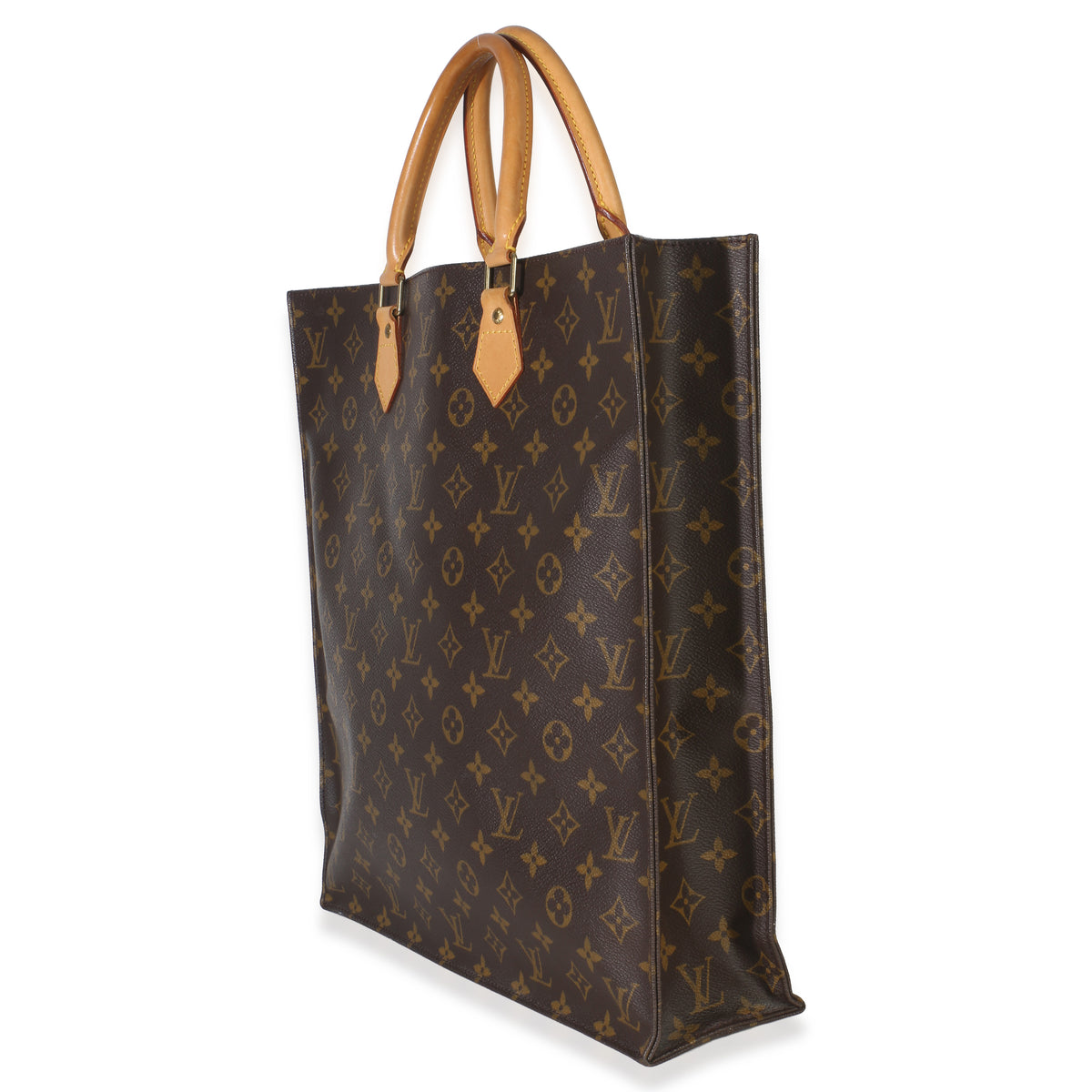Louis Vuitton Monogram Canvas Sac Plat Handbag sv