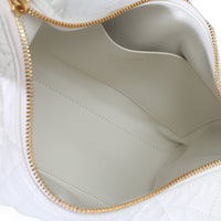 Christian Dior Latte Lambskin Macrocannage Medium D Dream Bag Handbag av