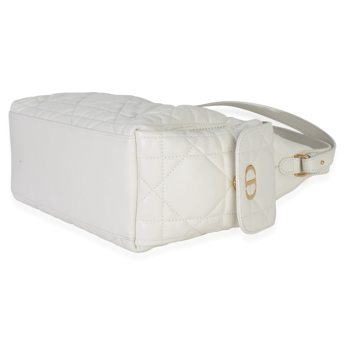 Christian Dior Latte Lambskin Macrocannage Medium D Dream Bag Handbag box