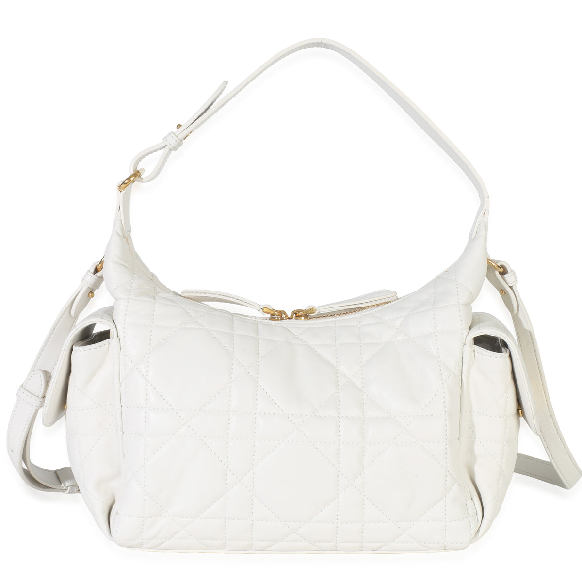 Christian Dior Latte Lambskin Macrocannage Medium D Dream Bag Handbag fv