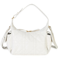 Christian Dior Latte Lambskin Macrocannage Medium D Dream Bag Handbag fv