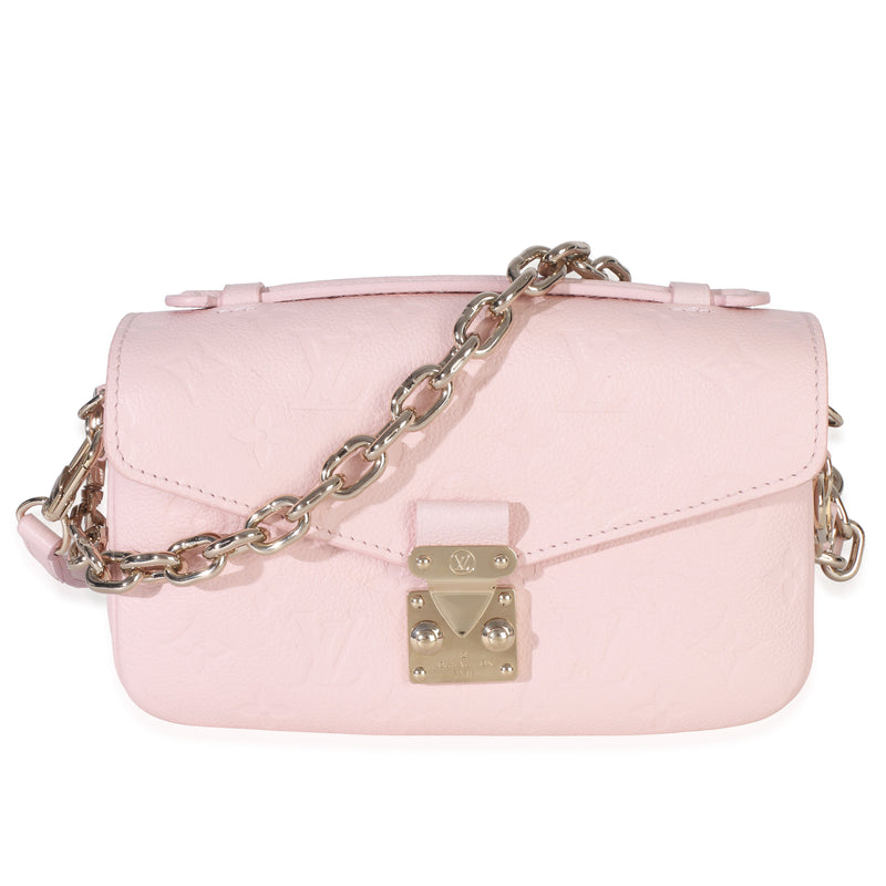 Pink Opale Monogram Empreinte Pochette Metis East West