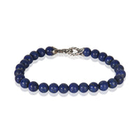 David Yurman Sterling Silver Spiritual Bead Bracelet fv