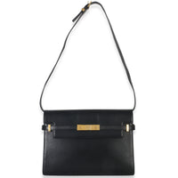 Saint Laurent Black Calfskin Medium Manhattan Shoulder Bag Handbag av