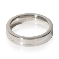 Sterling Silver  1837 Narrow Ring