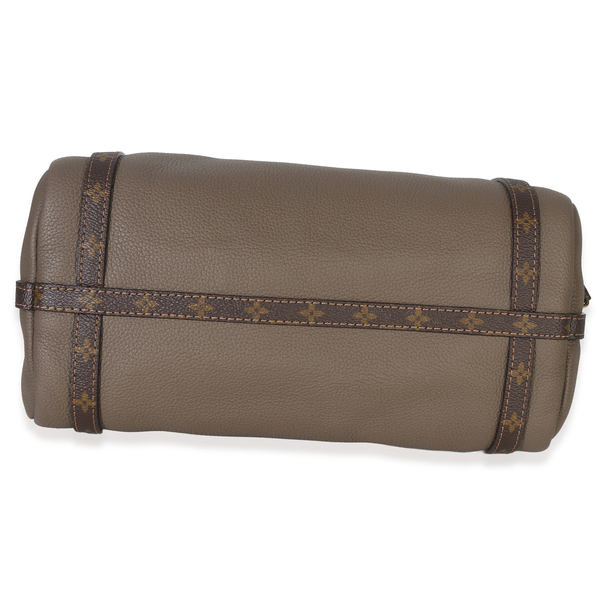 Louis Vuitton Smoke Grey Calfskin Monogram Canvas Express PM Handbag stamp