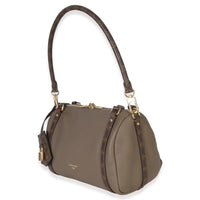 Louis Vuitton Smoke Grey Calfskin Monogram Canvas Express PM Handbag sv
