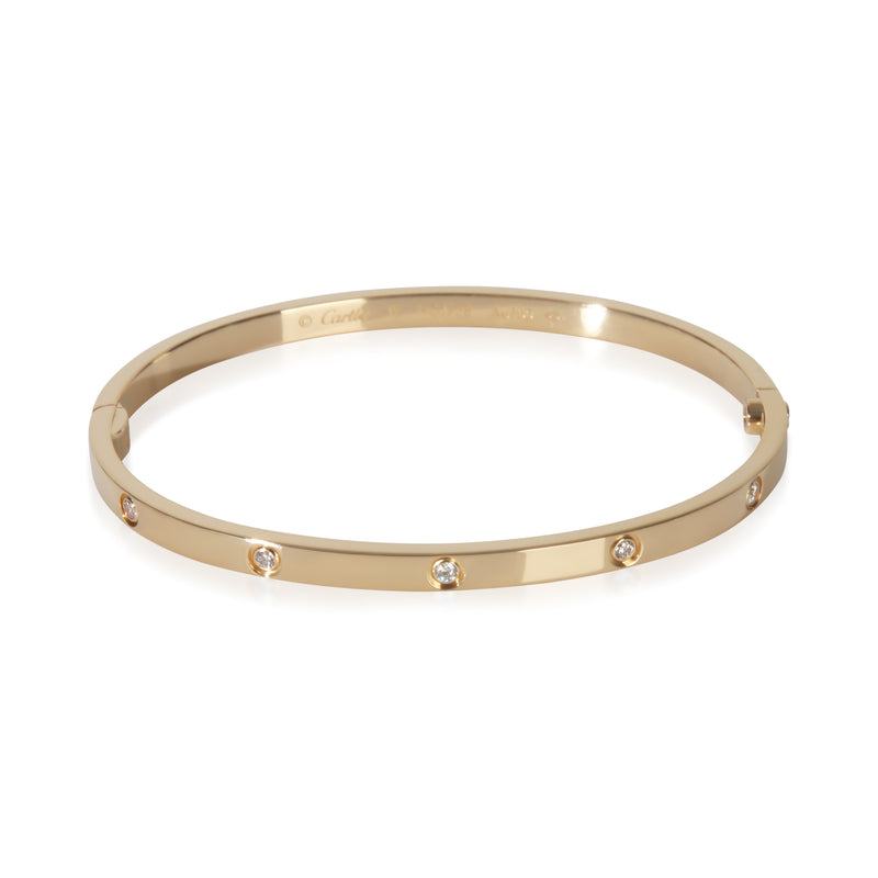 Yellow Gold Diamond Small Model Love Bracelet