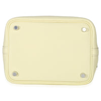 Hermès Jaune Milton Clemence Picotin Lock 18 PHW Handbag stamp