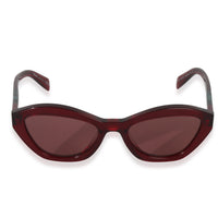 Prada Red Acetate Logo Sunglasses id