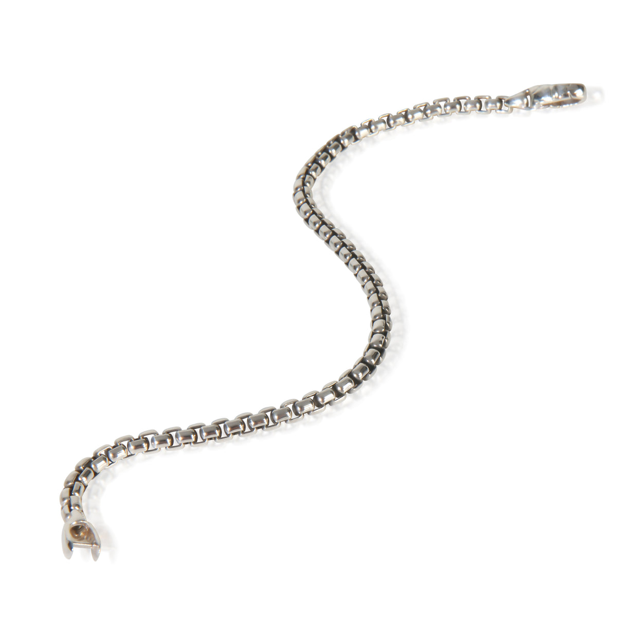 Sterling Silver  Box Chain Bracelet