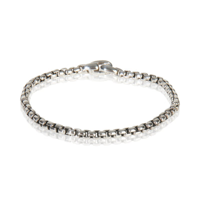 Sterling Silver  Box Chain Bracelet