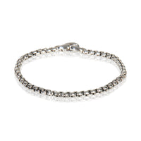 Sterling Silver  Box Chain Bracelet