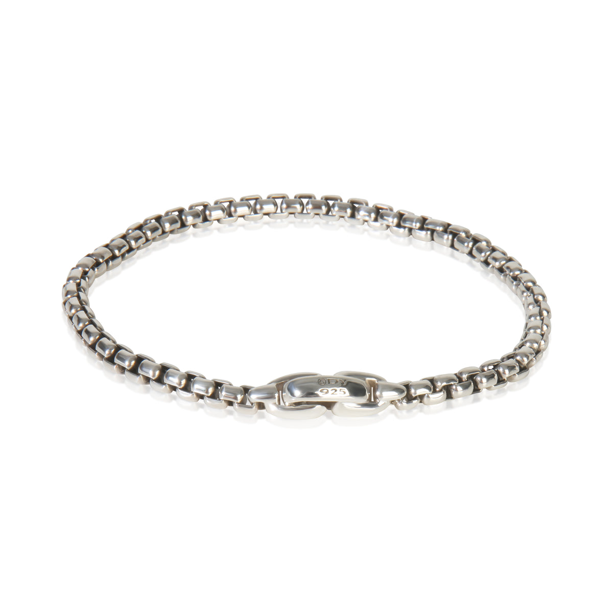 Sterling Silver  Box Chain Bracelet