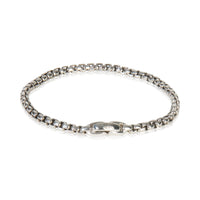 Sterling Silver  Box Chain Bracelet