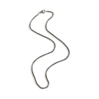Sterling Silver  Box Chain Necklace