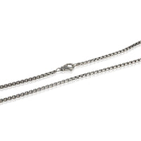 Sterling Silver  Box Chain Necklace